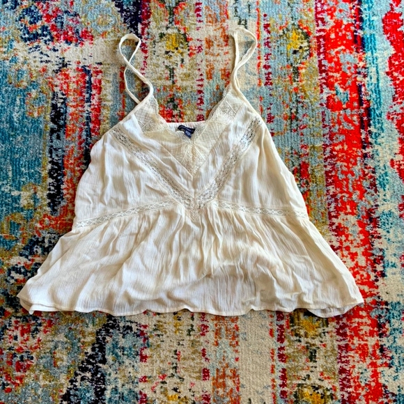 American Eagle Outfitters Tops - American Eagle Outfitters 
Lace Babydoll top